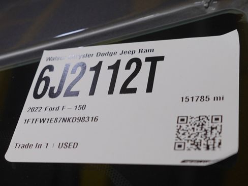 Used 2022 Ford F150 XLT w/ Equipment Group 302A High image 32