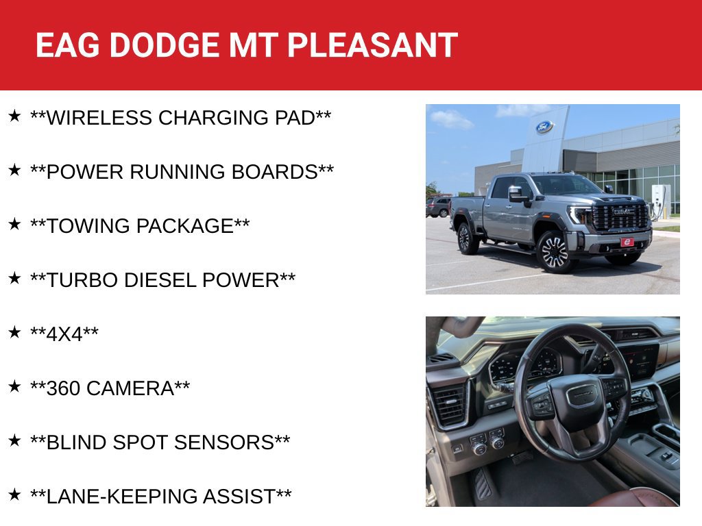 Used 2024 GMC Sierra 2500 Denali Ultimate AWD/4WD image 8