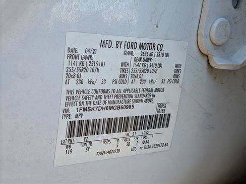 Used 2021 Ford Explorer XLT w/ Equipment Group 202A image 25