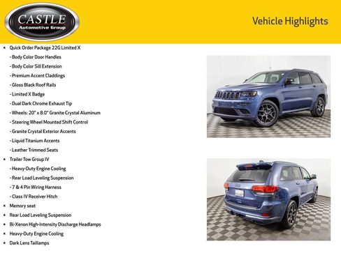 Used 2020 Jeep Grand Cherokee Limited X image 8