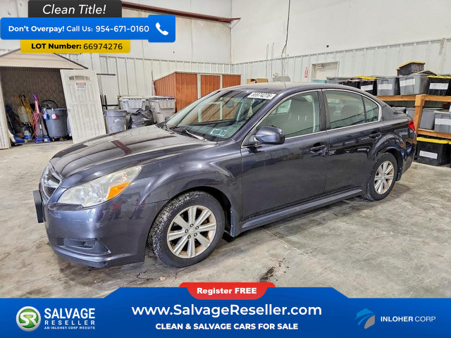 Used 2012 Subaru Legacy 2.5i Premium w/ All-Weather Pkg AWD/4WD image 1