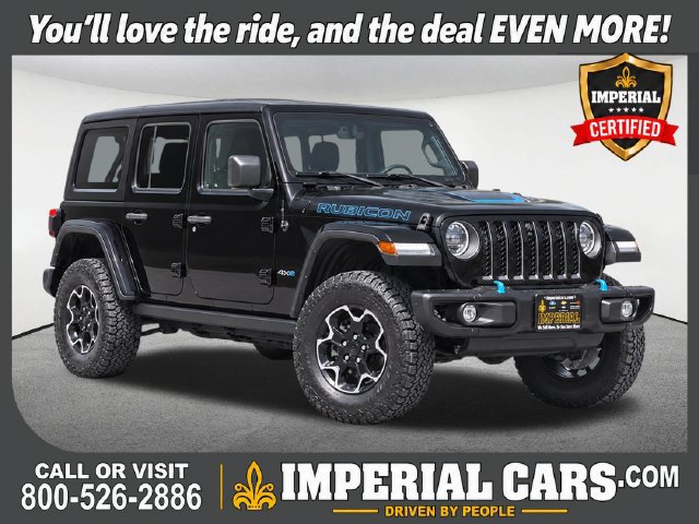 Used 2023 Jeep Wrangler Unlimited Rubicon 4xe w/ Steel Bumper Group AWD/4WD image 1