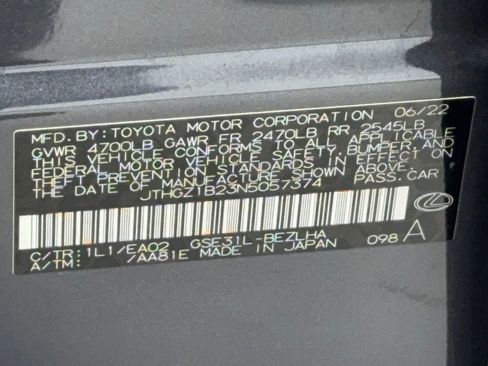 Used 2022 Lexus IS 350 F Sport w/ Accessory Package image 55