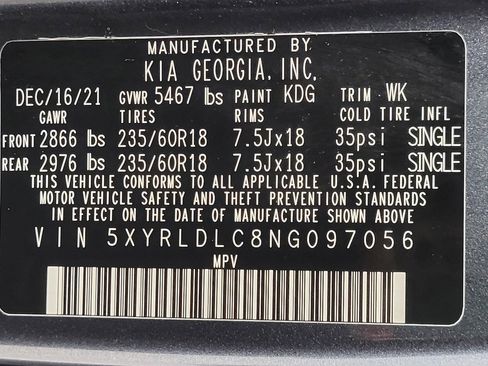 Used 2022 Kia Sorento S image 30