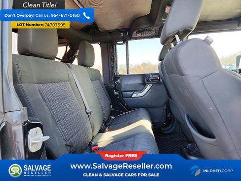 Used 2012 Jeep Wrangler Unlimited Sahara w/ Connectivity Group image 15