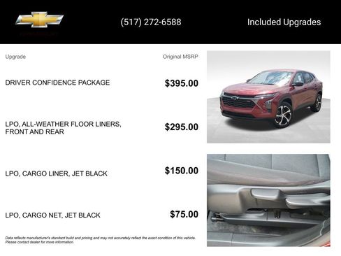 Certified 2024 Chevrolet Trax RS w/ Driver Confidence Package FWD image 15