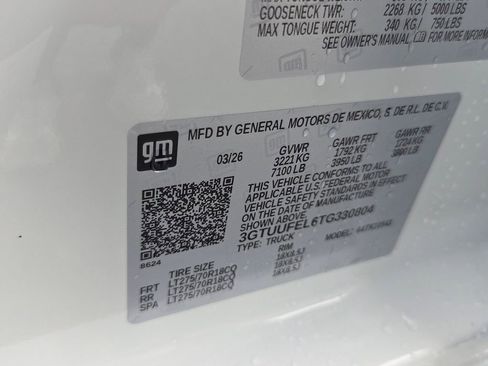 New 2026 GMC Sierra 1500 AT4X AWD/4WD image 4