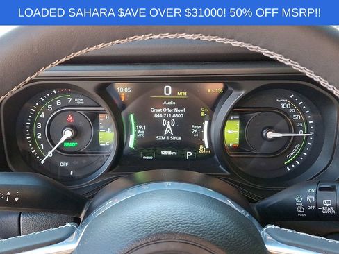 Used 2025 Jeep Wrangler Unlimited Sahara w/ Safety Group AWD/4WD image 19
