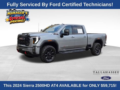 Used 2024 GMC Sierra 2500 AT4 w/ AT4 Preferred Package AWD/4WD image 1