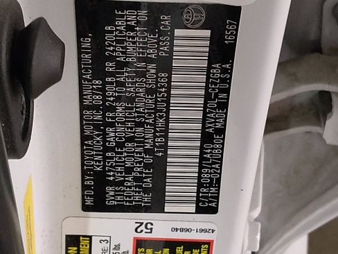 Used 2018 Toyota Camry XLE image 29