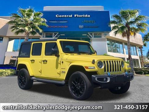 Used 2023 Jeep Wrangler Unlimited Sahara w/ Cold Weather Group image 1