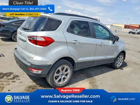 Used 2020 Ford EcoSport SE w/ SE Convenience Package FWD image 4