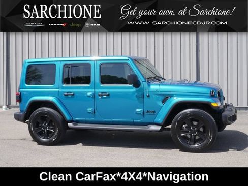 Used 2020 Jeep Wrangler Unlimited Sahara AWD/4WD image 1