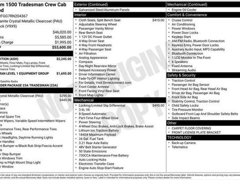 Certified 2024 RAM 1500 Tradesman w/ Night Edition image 40