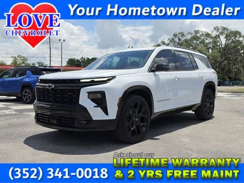 New 2026 Chevrolet Traverse RS w/ LPO, Floor Liner Package FWD image 1