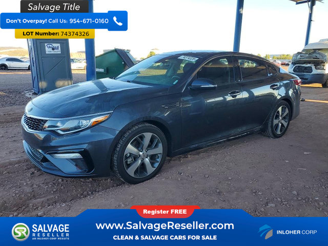 Used 2019 Kia Optima S w/ S Panoramic Sunroof Package FWD image 1