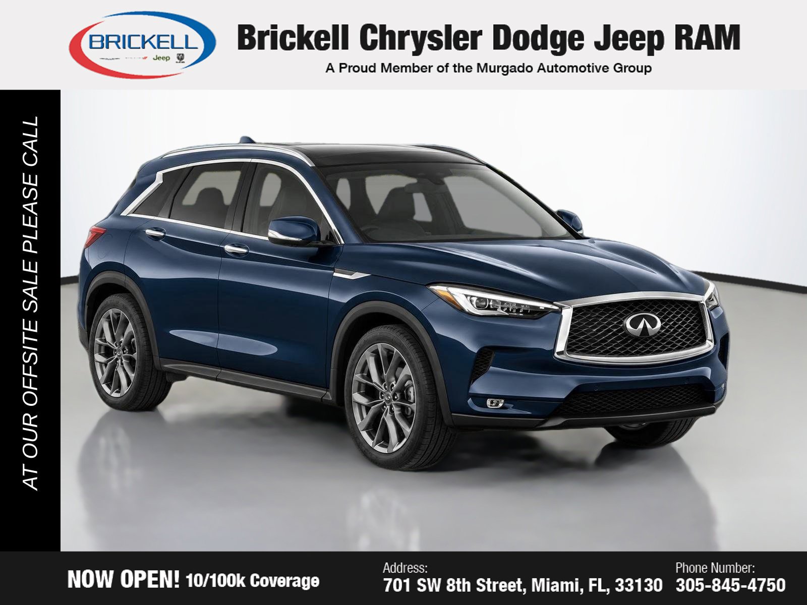 Used 2021 INFINITI QX50 Pure AWD/4WD image 2