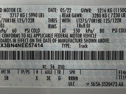 Used 2022 Ford F350 Lariat w/ Lariat Value Package AWD/4WD image 62