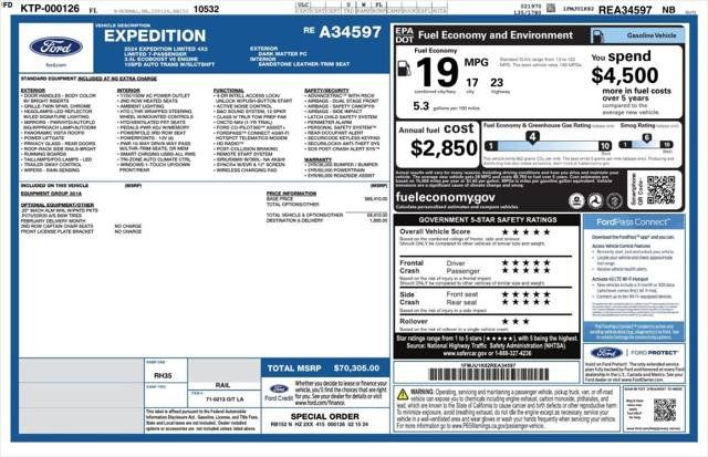 Used 2024 Ford Expedition Limited RWD image 4
