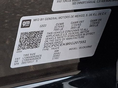 Used 2024 Chevrolet Silverado 1500 Custom Trail Boss w/ LPO, Dark Essentials Package image 32