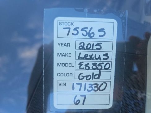 Used 2015 Lexus ES 350 w/ Premium Package FWD image 39