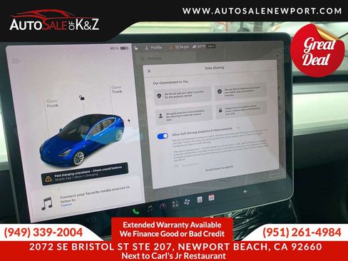 Used 2020 Tesla Model 3 Performance AWD/4WD image 34