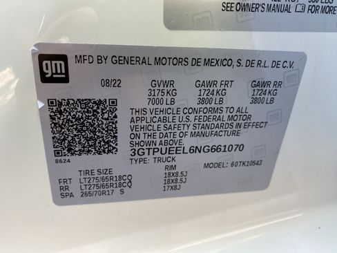 Used 2022 GMC Sierra 1500 AT4 w/ AT4 Premium Package AWD/4WD image 43