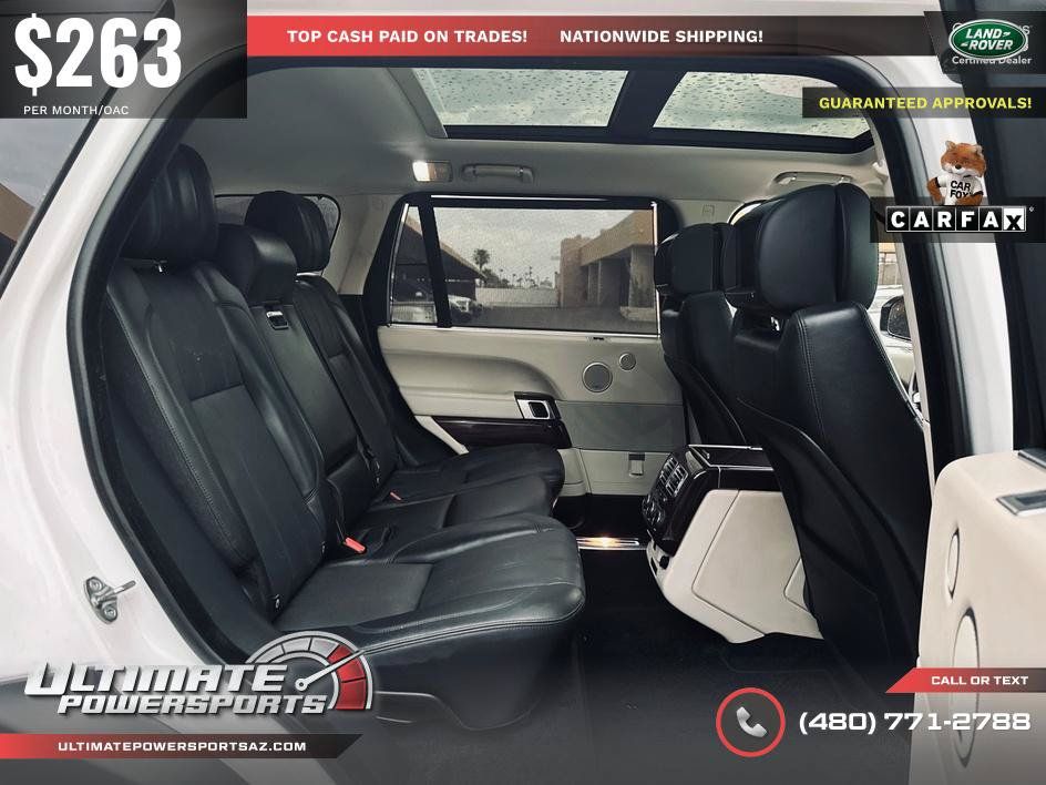 Used 2014 Land Rover Range Rover Long Wheelbase Supercharged AWD/4WD image 33