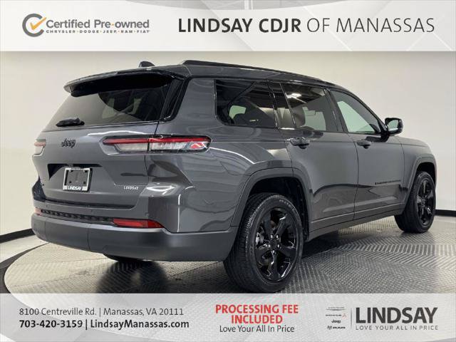 Certified 2025 Jeep Grand Cherokee L Altitude AWD/4WD image 9