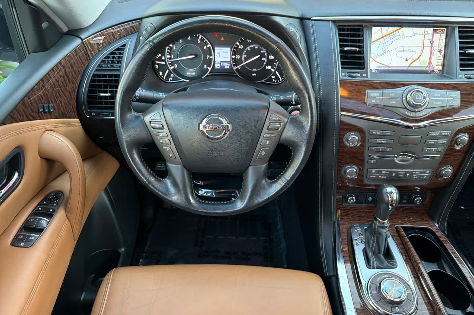 Used 2017 Nissan Armada Platinum w/ Interior Lighting Package AWD/4WD image 14