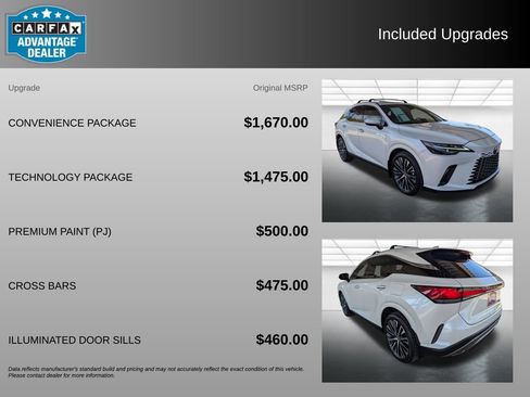 Used 2026 Lexus RX 350 Premium Plus w/ Convenience Package AWD/4WD image 3