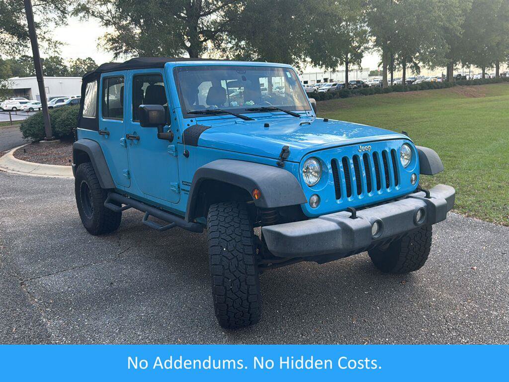 Used 2017 Jeep Wrangler Unlimited Sport w/ Max Tow Package AWD/4WD image 1