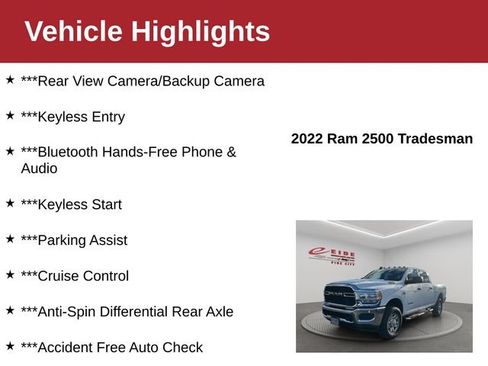 Used 2022 RAM 2500 Tradesman image 3