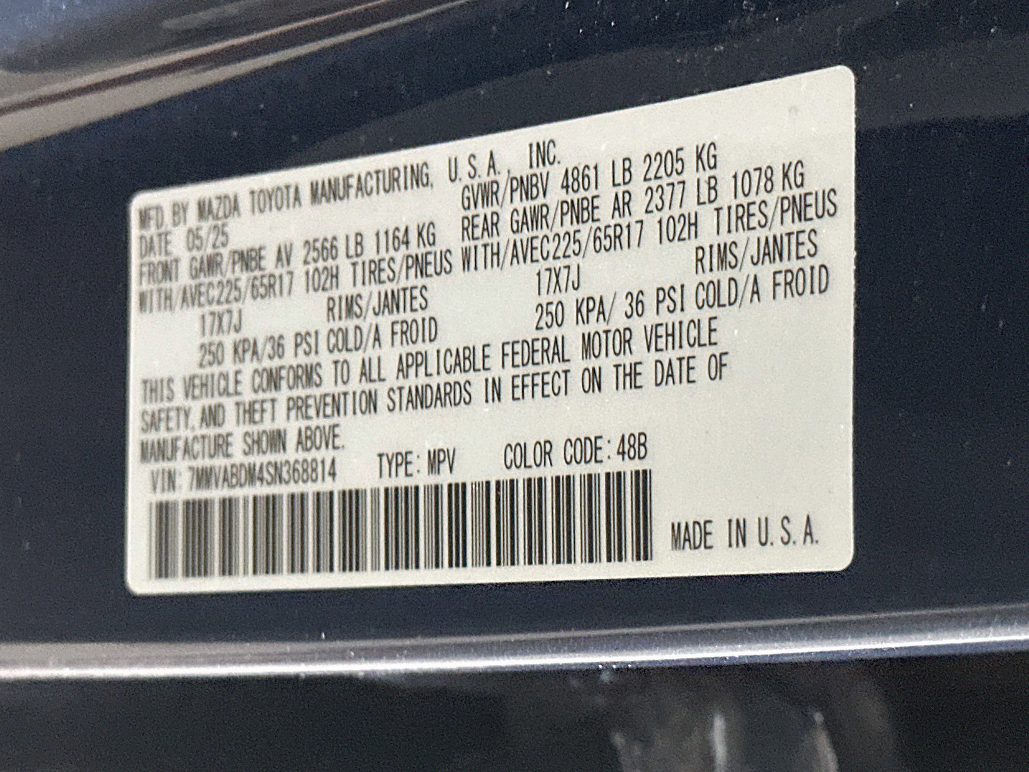 Used 2025 MAZDA CX-50 AWD 2.5 S w/ Premium Package image 12