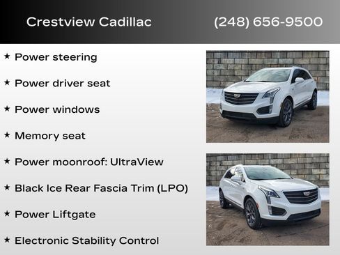 Used 2019 Cadillac XT5 Luxury w/ LPO, Black Ice Package image 30