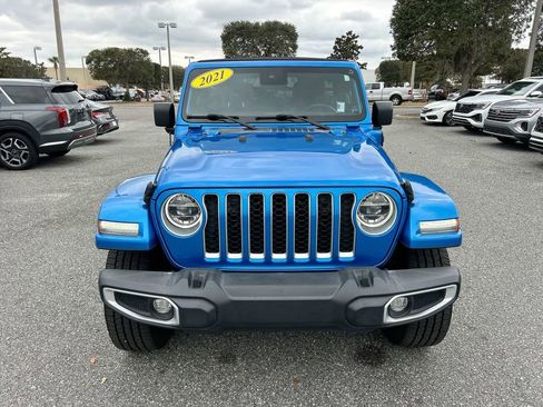 Used 2021 Jeep Wrangler Unlimited Sahara 4xe w/ Cold Weather Group image 3