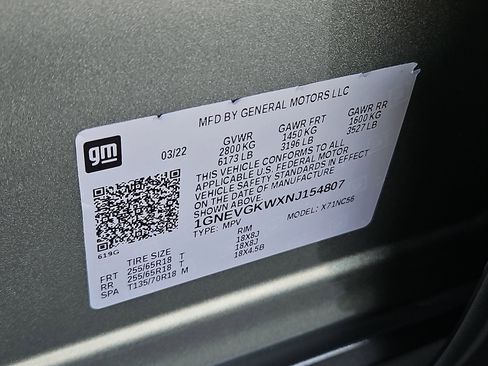 Certified 2022 Chevrolet Traverse LT w/ Midnight/Sport Edition image 26