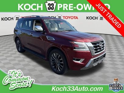 Used 2023 Nissan Armada Platinum w/ Captain's Chairs Package