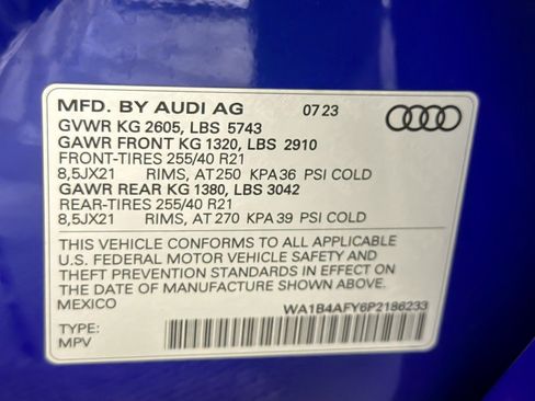 Used 2023 Audi SQ5 Premium Plus w/ Premium Plus Package AWD/4WD image 27