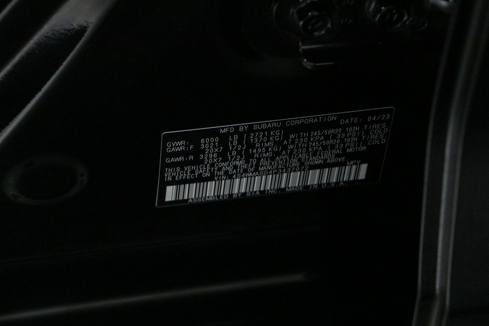 Used 2023 Subaru Ascent Limited AWD/4WD image 34