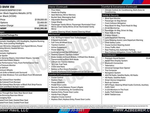 Used 2023 BMW XM AWD/4WD image 3