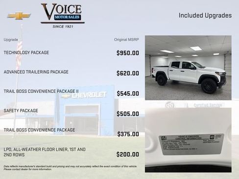 Used 2023 Chevrolet Colorado Trail Boss w/ Technology Package image 4