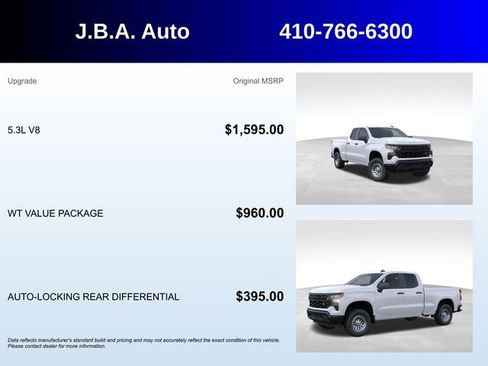 Used 2026 Chevrolet Silverado 1500 W/T w/ WT Value Package AWD/4WD image 5