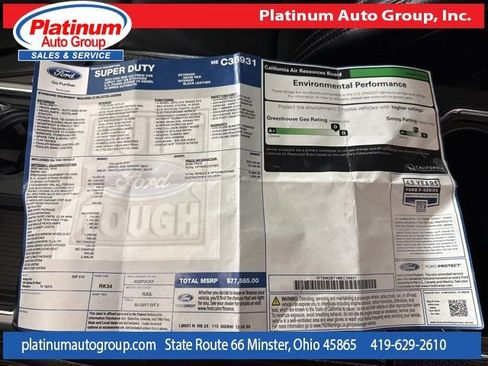 Used 2021 Ford F250 Lariat w/ Lariat Ultimate Package AWD/4WD image 24