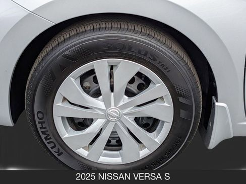 Certified 2025 Nissan Versa S w/ Trunk Package FWD image 11