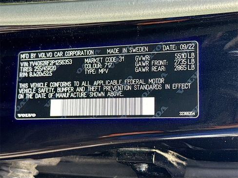 Used 2023 Volvo XC60 B6 Ultimate image 37