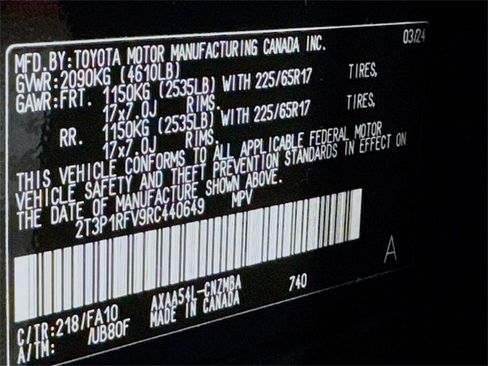 Used 2024 Toyota RAV4 XLE image 17