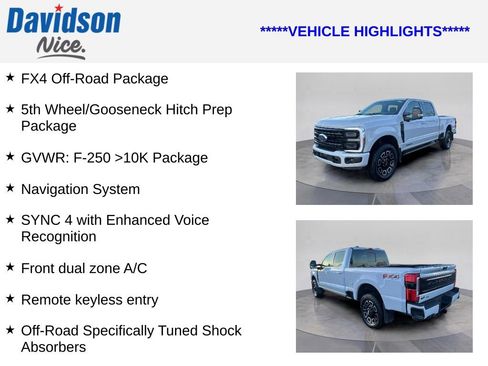 Certified 2025 Ford F250 Platinum image 4