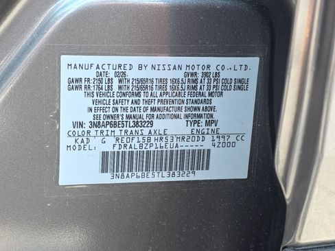 New 2026 Nissan Kicks S w/ Charging Package FWD image 31