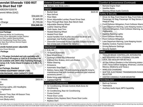 Used 2022 Chevrolet Silverado 1500 RST image 2